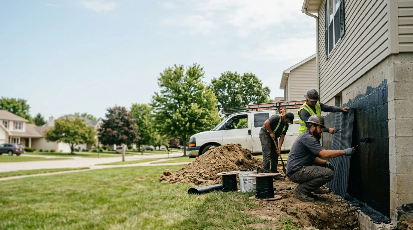 Basement Waterproofing in Villa Grove, IL near me
